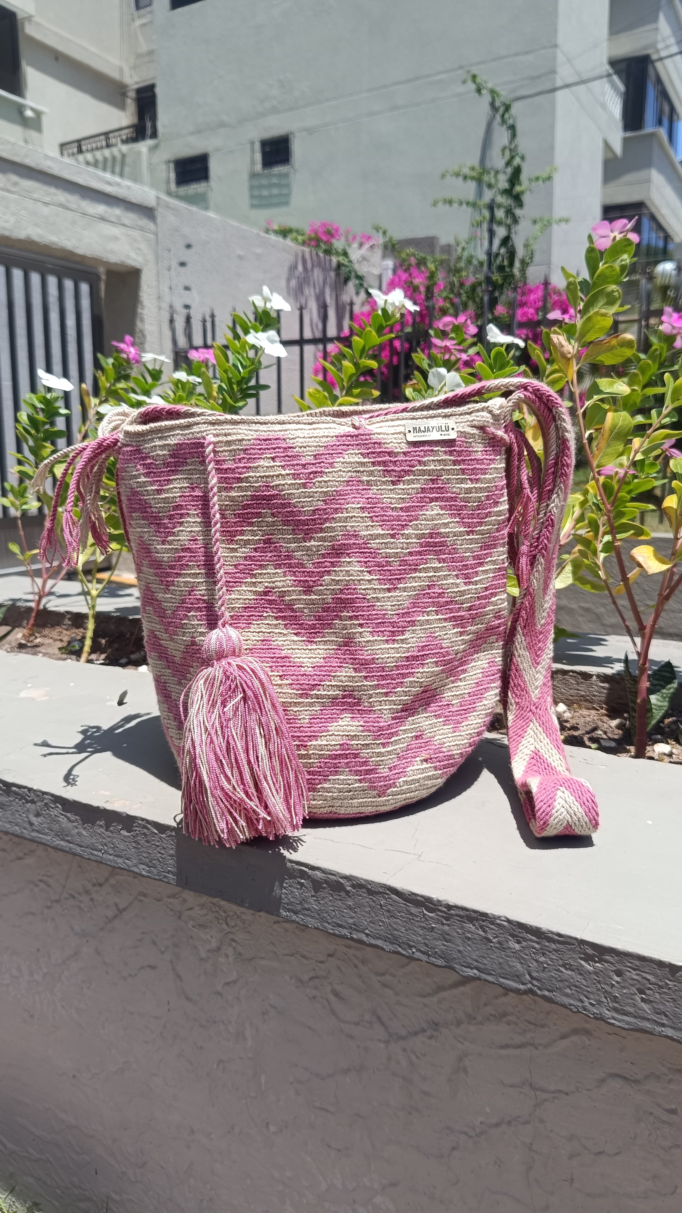 Bolso Wayuu Contemporáneo - Diseño Diamante