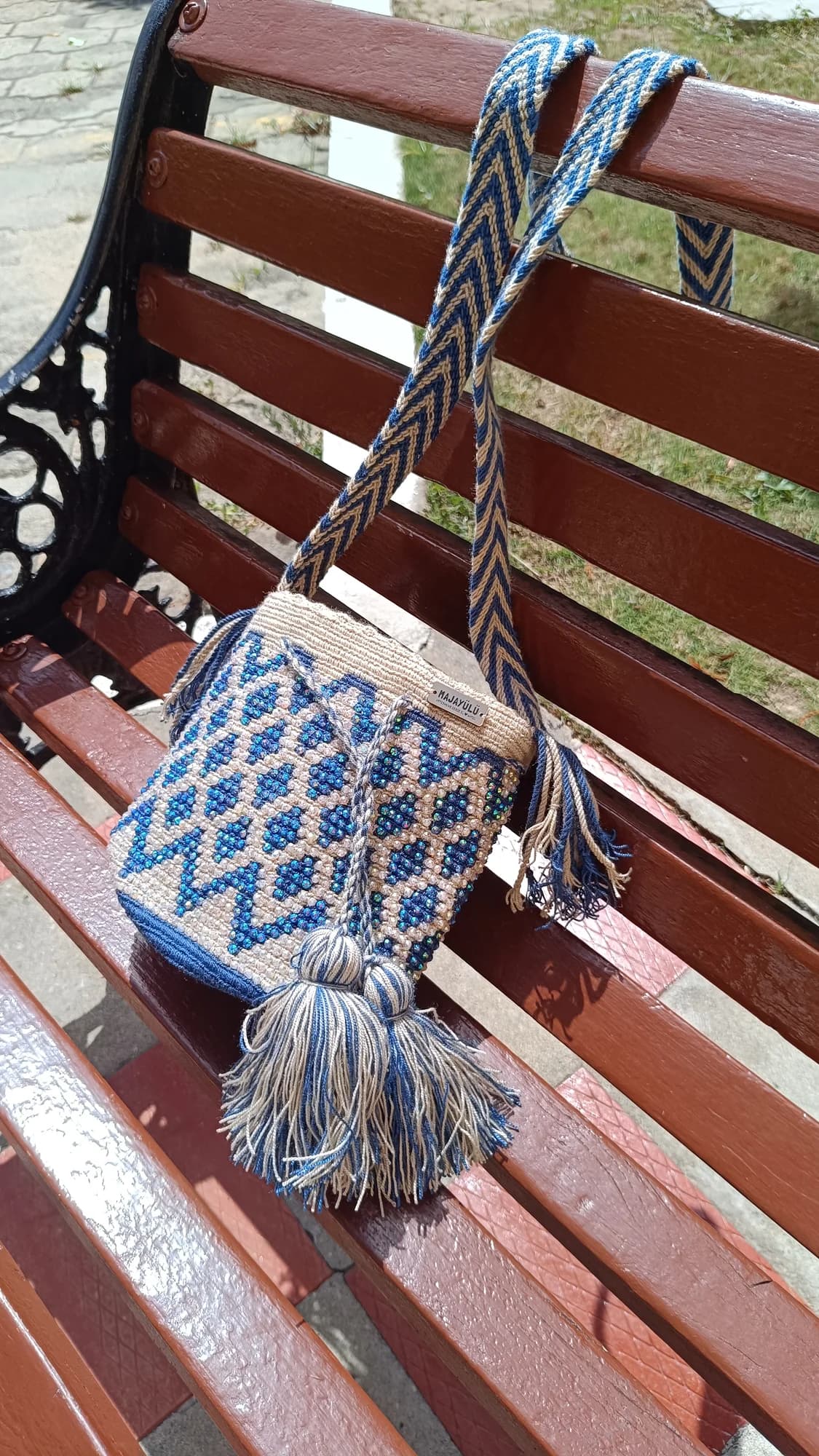 Mochila pequeña piedras