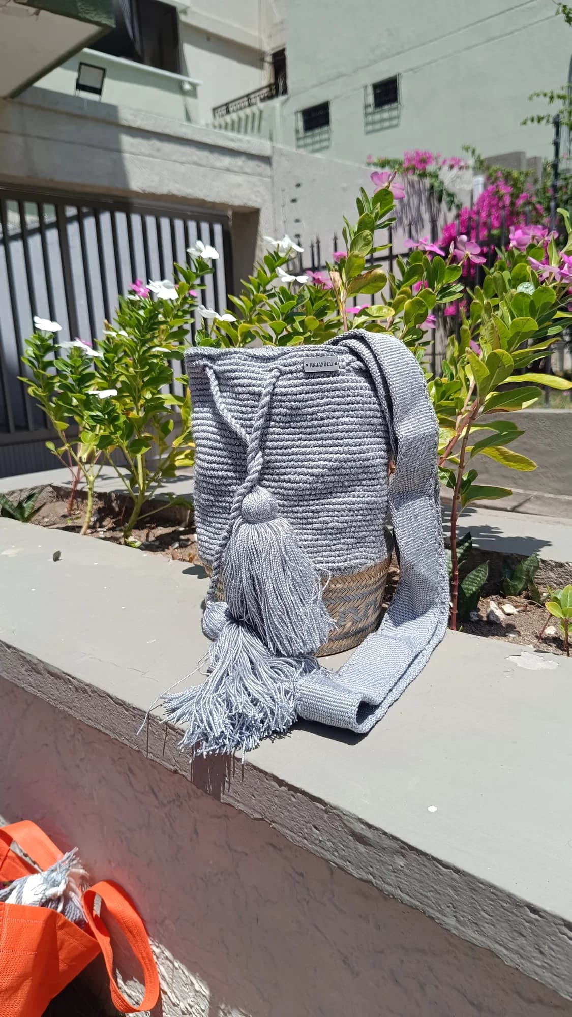 Mochila canasto pequeña