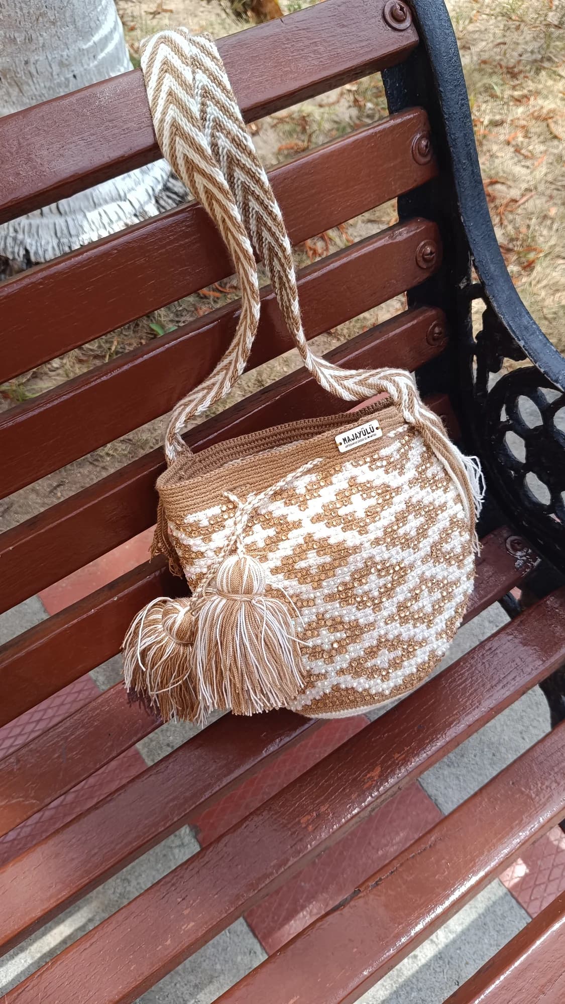 Mochila pequeña piedras