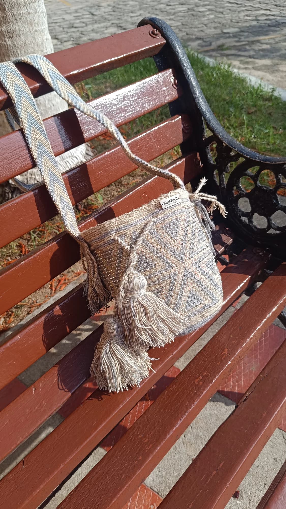 Mochila pequeña piedras