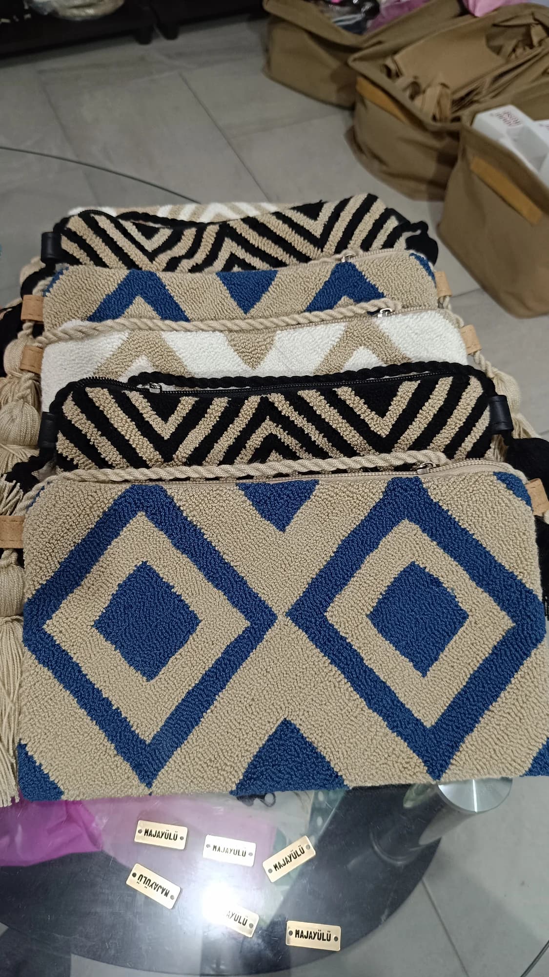Sobres tapizados Premium rombos