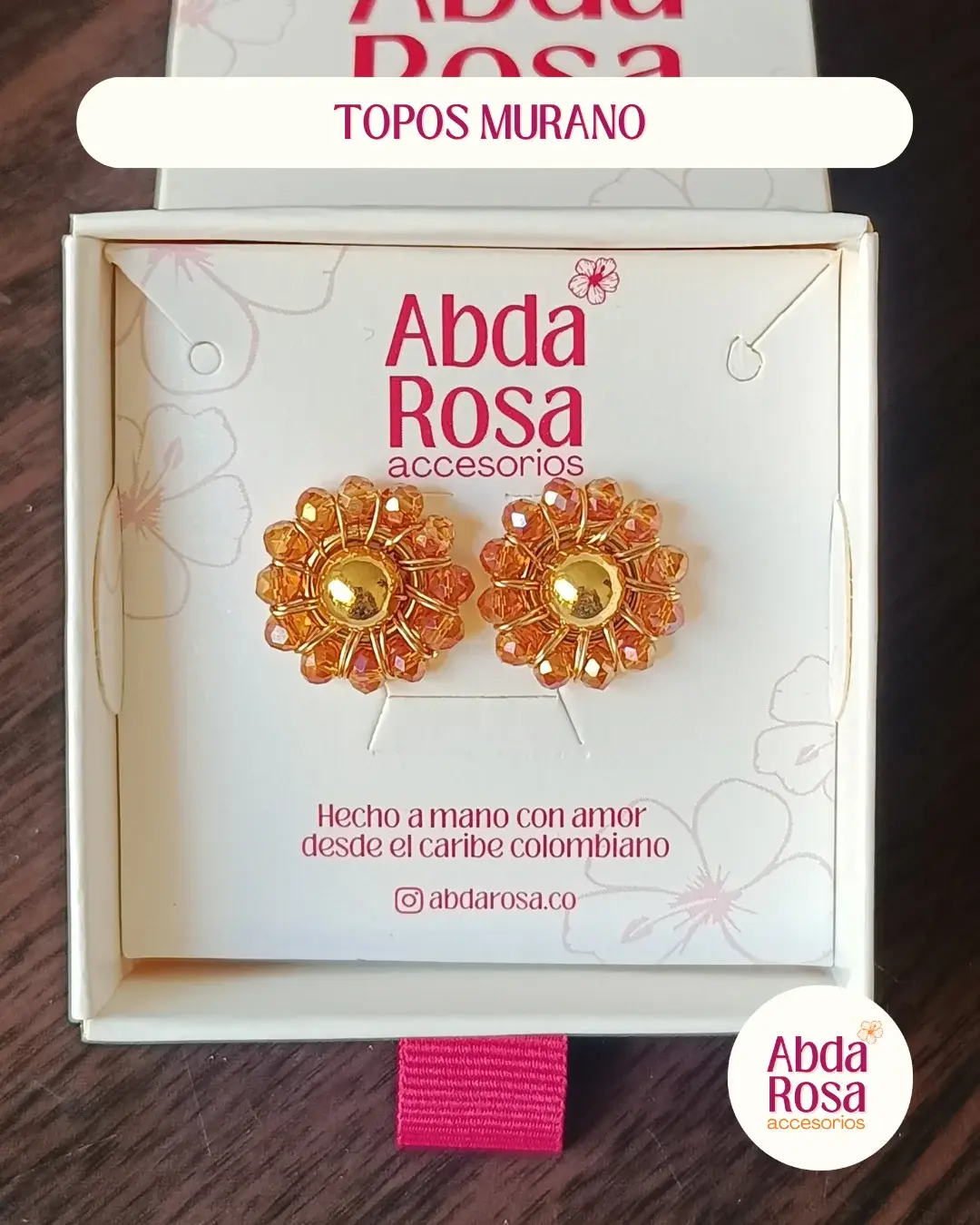 Topos murano · dorado traslucido 2