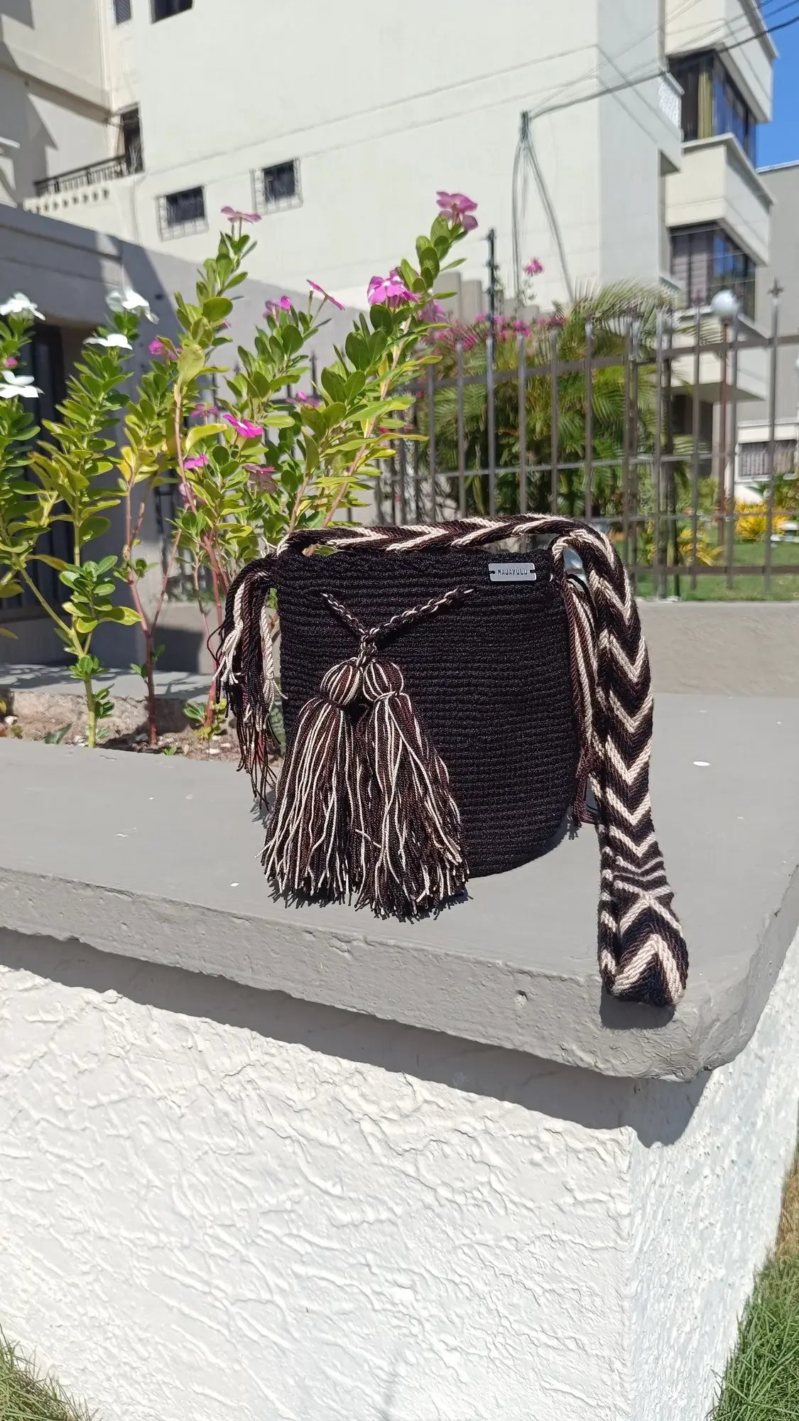 Mochila pequeña unicolor · 009 negra