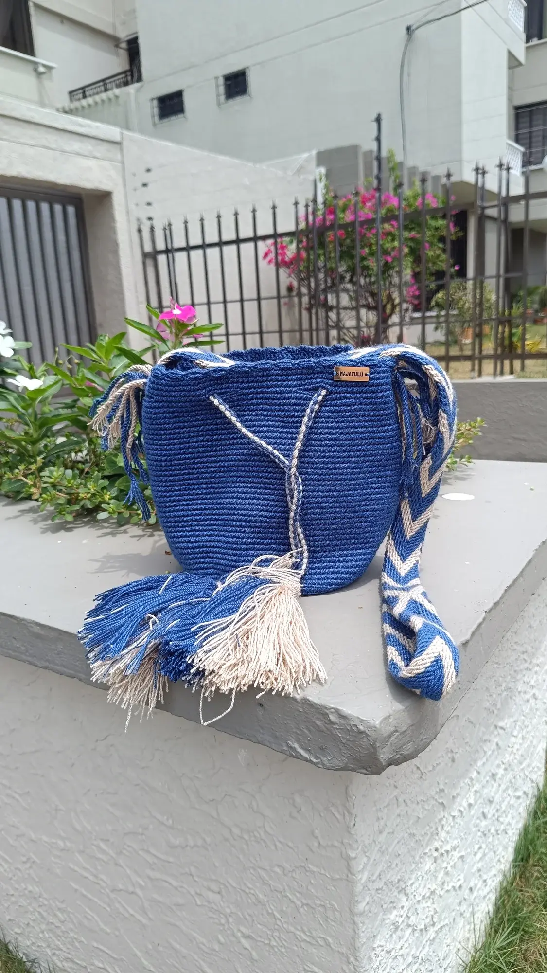 Mochila pequeña unicolor